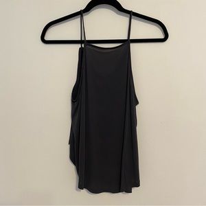 Silence + Noise Gray-Blue Sleeveless Top